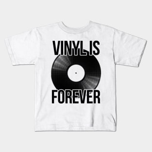 Vinyl Forever Vinyl Junkie Kids T-Shirt